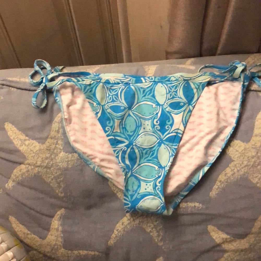 Lily Pulitzer bottoms to a bathing suit